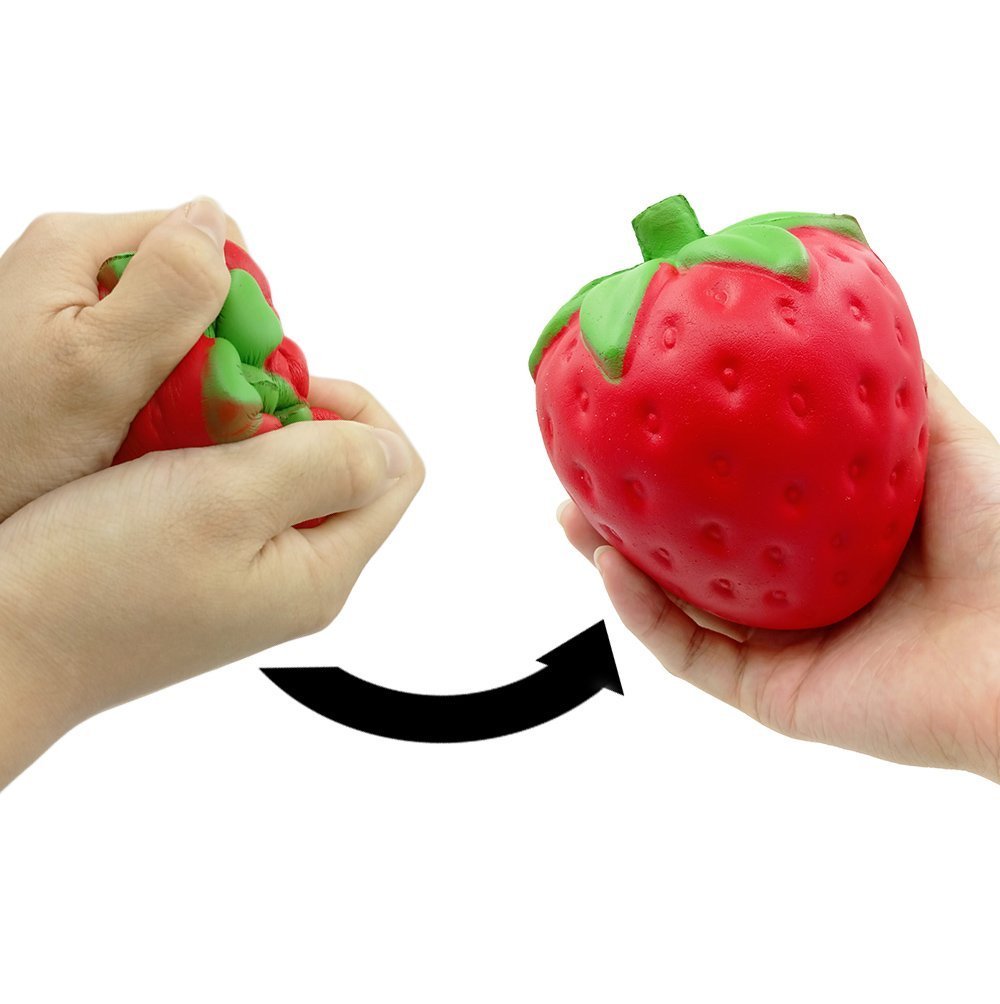 Balle antistress strawberry